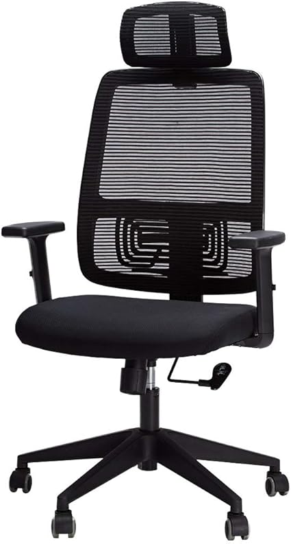 Amazon Slypnos オフィスチェア ハイバック デスクチェア メッシュ 人間工学 可動式アームレスト ヘッドレスト 腰ランバーサポート ロッキング機能 文房具 オフィス用品 文房具 オフィス用品