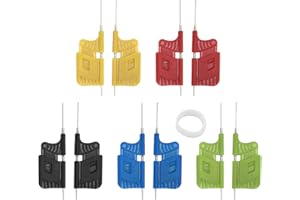 Eujgoov 10Pcs Micro IC Clip 5 Colors Chip Holder Microchip Adapter Ultra Small Chip Foot Clamp SDK08