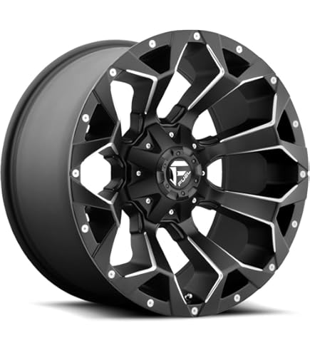 FUEL OFF-ROAD D679 REBEL Matte Black Wheels - 18x9 Inch With 6x120 Bolt Pattern