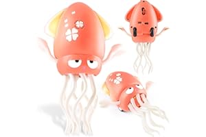 BLF FUN Electric Dancing Octopus Toy for Kids with Lights & Music, Interactive Crawling Baby Toy for Toddlers Boys Girls Ages 3-8, 4 5 6 7 Years Old Birthday Gift, Funny Indoor Pet Toys Cats Dogs