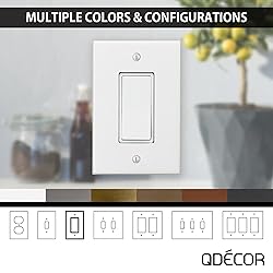 Questech Decor Single Rocker Light Switch