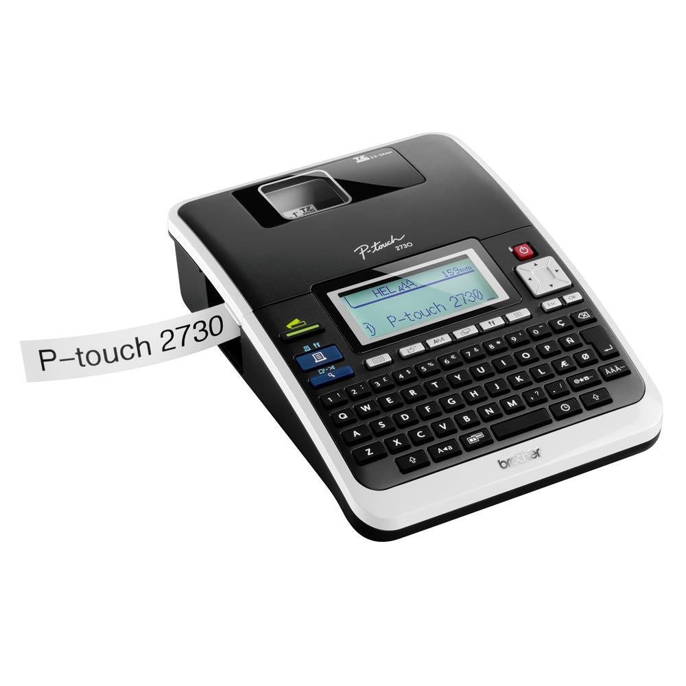 Sistema de etiquetado conectable a PC Brother con estuche de transporte (PT2730VP)