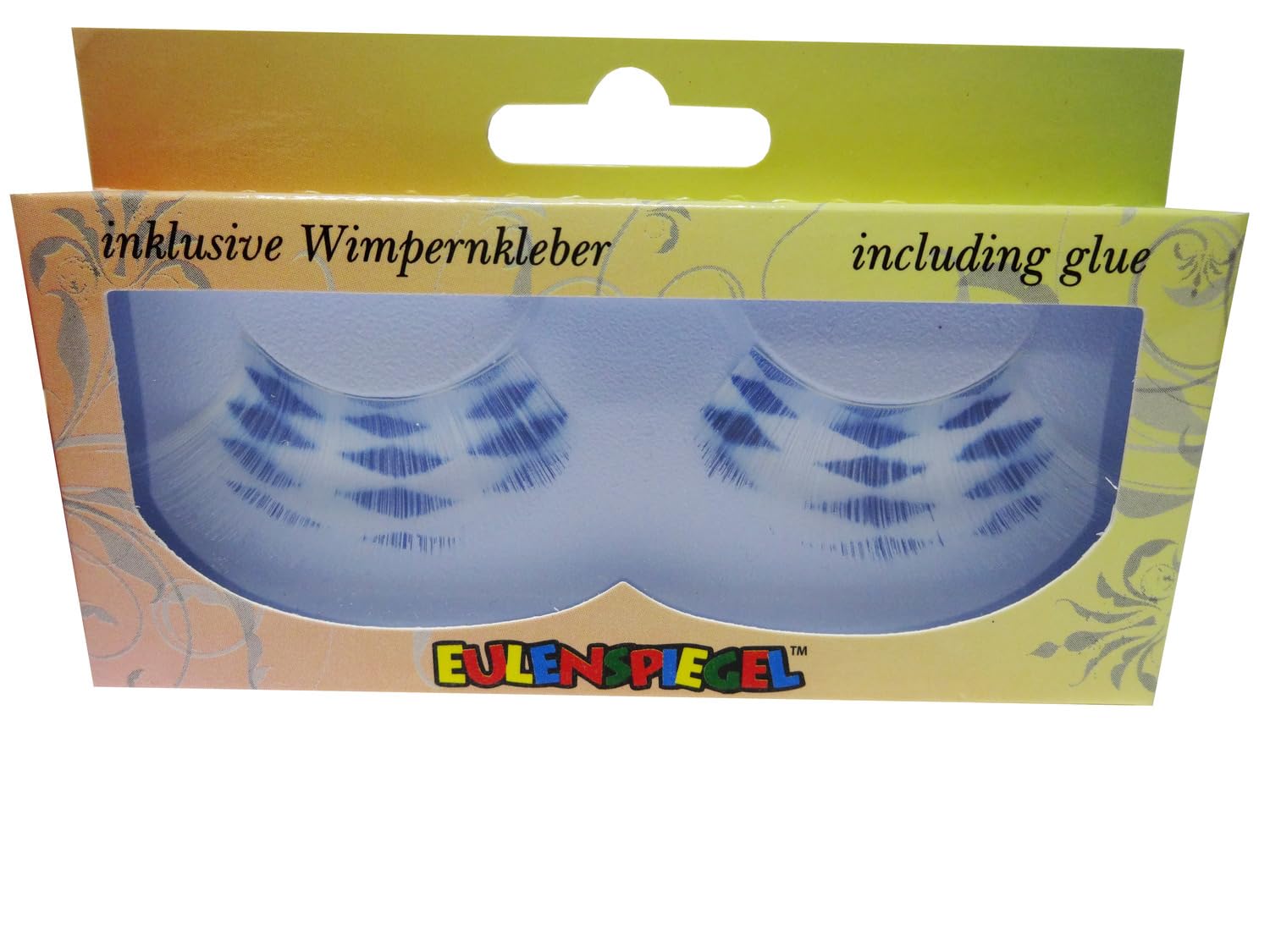 Eulenspiegel 11007835 Bavaria Eye Lashes, Men, Women, Boys Girls, Multicolor, 2 stück (1er Pack)
