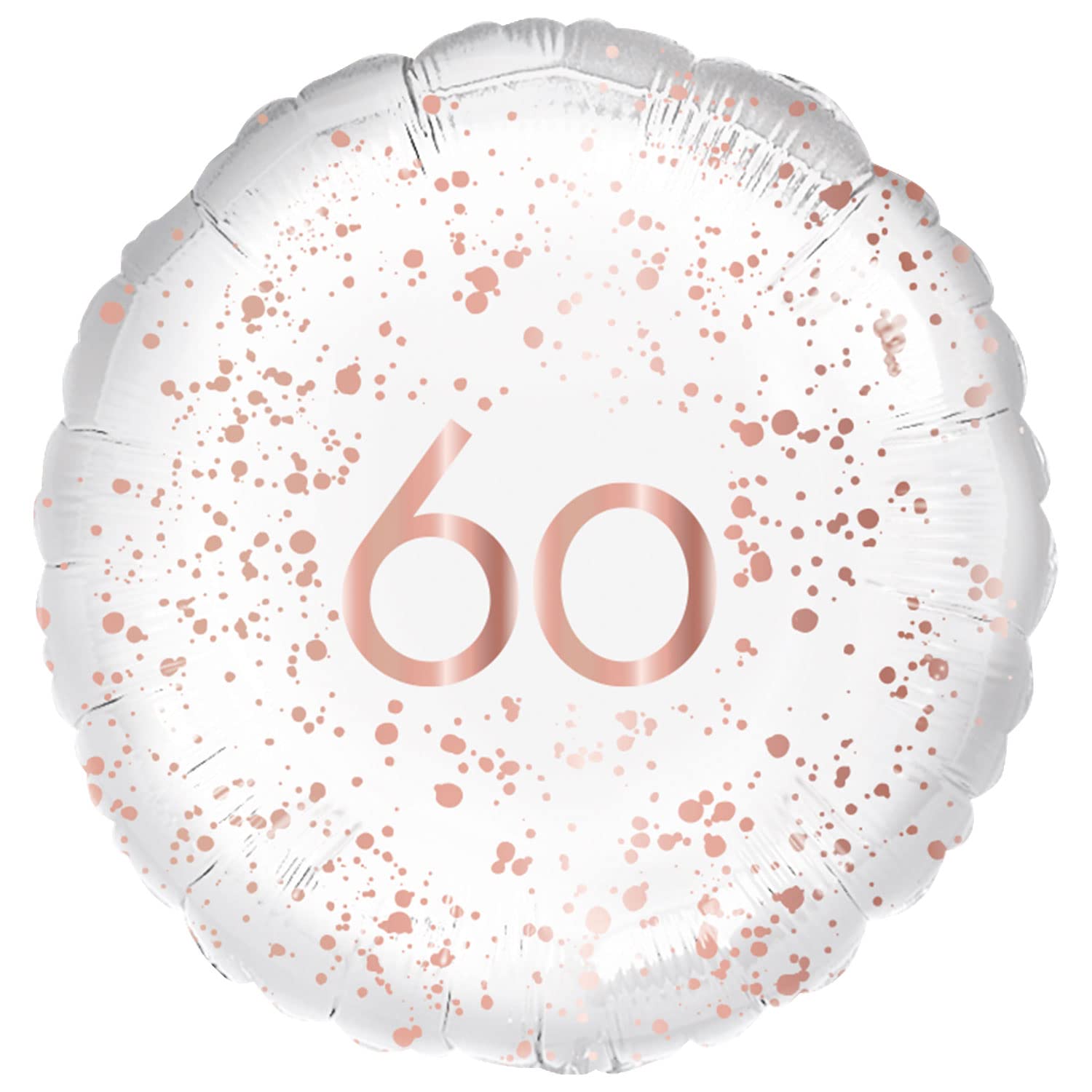 Amscan 9914151 Rosegld Celebr Std Foil - 60