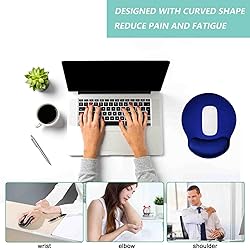 Mouse Pad with Wrist Support, Ergonomic Mouse Pad