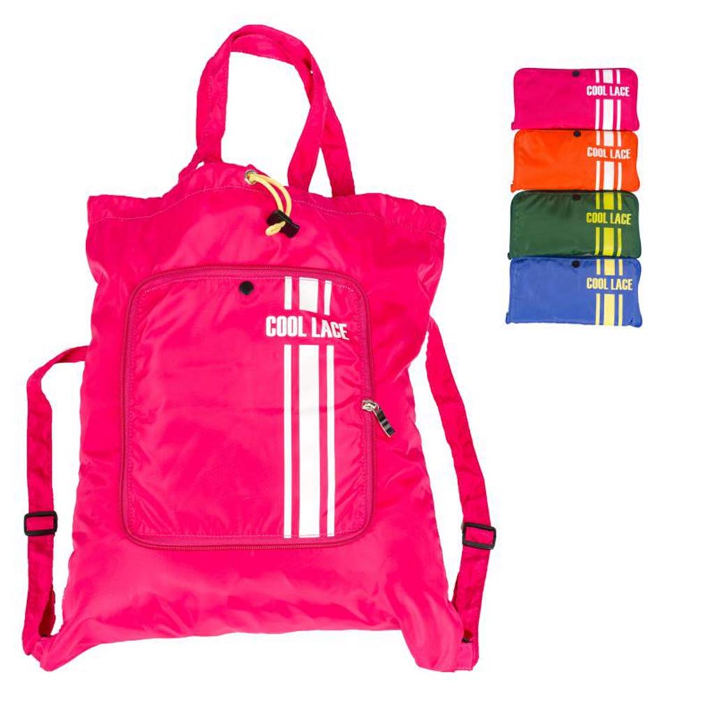 Teeoff Foldable Handbag, Sports Backpack, Drawstring Bag for Women Men