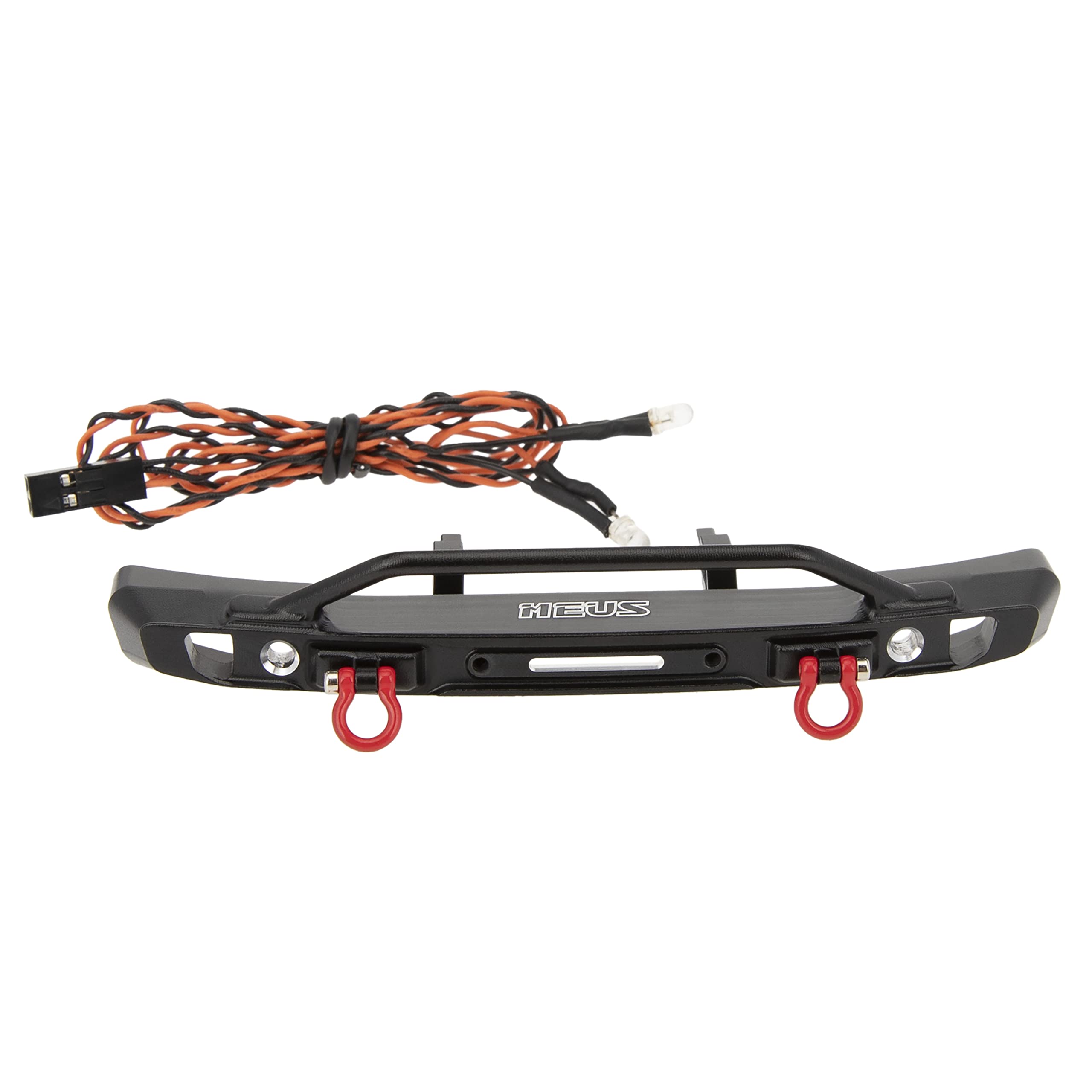 Photo 1 of MEUS RACING TRX4M Front Bumper with LED Lights for TRX4M Bronco 1/18 RC Crawler Upgrades Parts