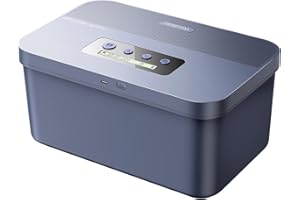 Vaydeer Safe Timed Lock Box, Phone Lock box with Timer Unplug from Phones, Video games, Social media, Snacks&Cravings,Self-Control Lockable Storage Box Boost Your Mental Health