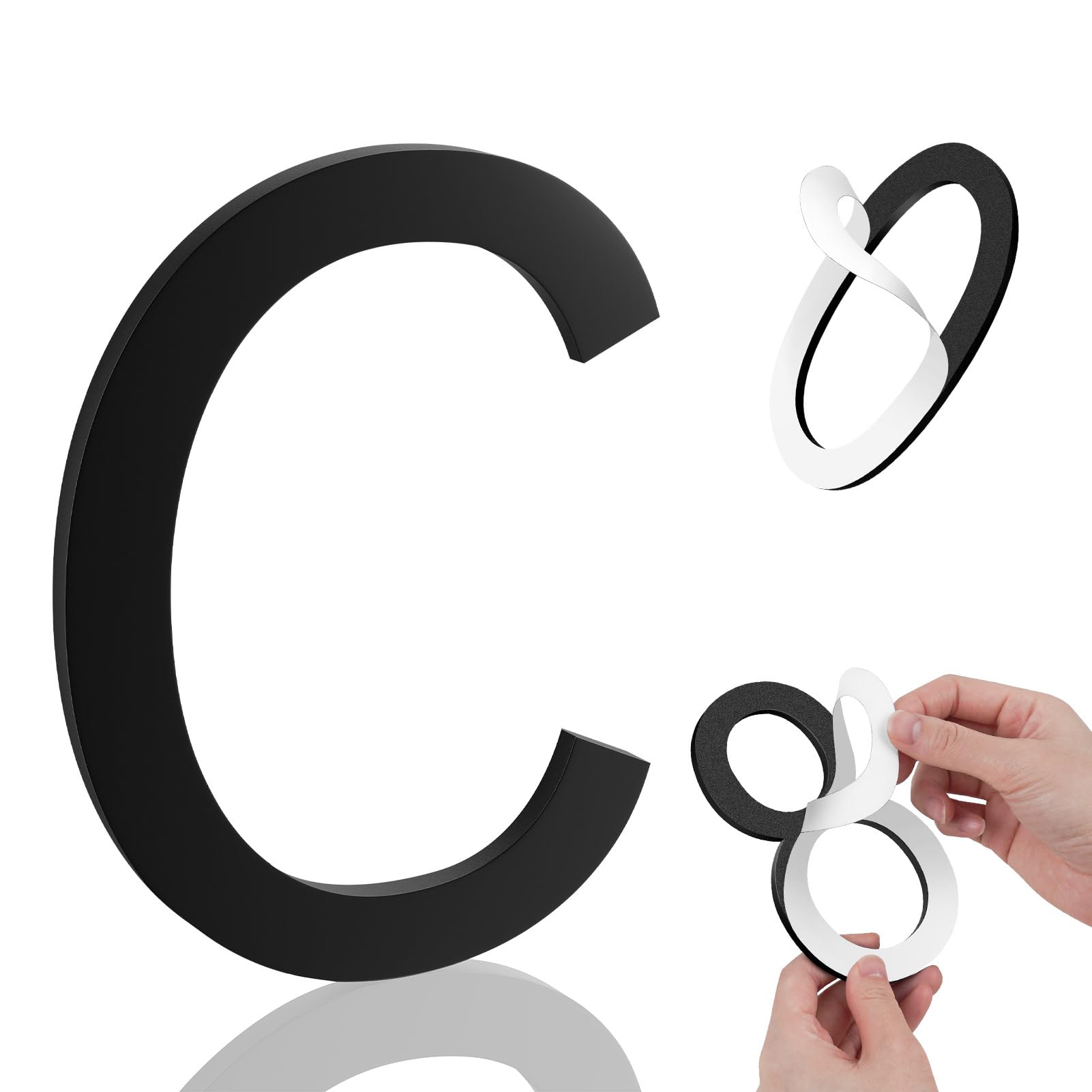 6 Inch House Numbers, Self-adhesive House Number