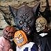 CreepyParty Deluxe Novelty Halloween Costume Party Props Latex Pumpkin Head Mask (Pumpkin new)