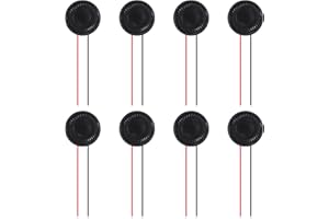 SHUTAO 8Pcs 8 Ohm 2W Speaker 8ohm Round 28mm Loud Speakers Compatible with Small Loudspeaker Audio MP3 MP4 Player Speaker