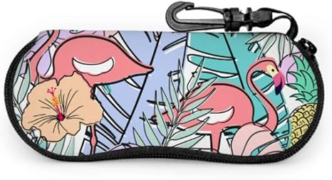 Colorido Moda Sexy Estampado de leopardo Estuche blando para gafas de