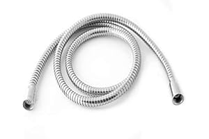 Riobel 7259C 150 cm (59") Double Interlock Flexible Hose, Swivel and 2 Check valves Chrome