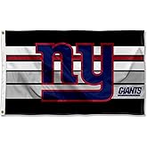 New York Giants Retro Stripes Large 3x5 Flag