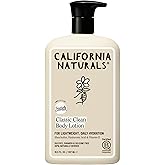California Naturals Classic Clean Body Lotion, Lightweight Daily Body Lotion for Soft Hydrated Skin, Naturally Scented, Vegan, Cruelty, Paraben & Phthalate Free, 16.5 oz