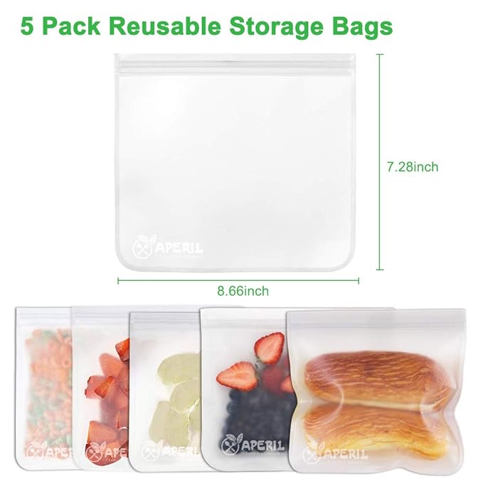 Bolsas Reutilizables para Almacenamiento de Alimentos, Bolsa ...