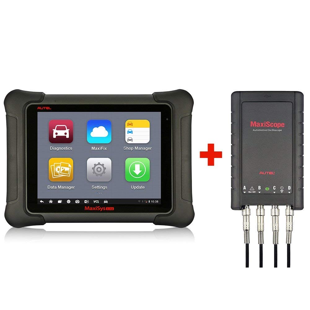 Autel MaxiSys Elite Automotive Diagnostic Tool - with Free MaxiScope MP408 Including Advanced J2534 