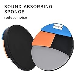 Tipatyard Drum Practice Pad, Drum Pad 12 Inch
