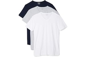 Emporio Armani Men's 3-Pack Regular Fit V-Neck Undershirt
