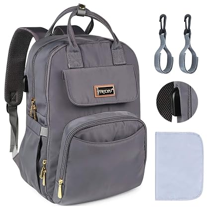 Eono Essentials Zaino Mamma Multifunzione neonato Fasciatoio Bambino  Impermeabile Borsa Stoffa Oxford Grande capacità con Materassino fasciatoio  Cambio del pannolino Prima infanzia outlookplanningdevelopment.com.au