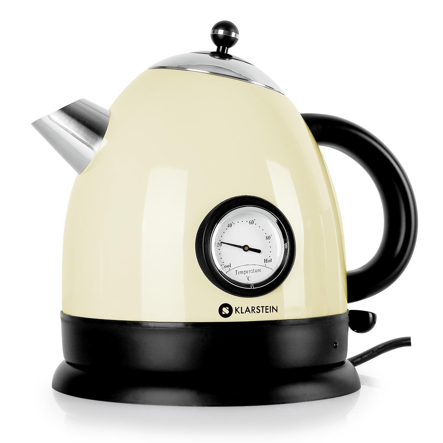 Klarstein Aquavita • Hervidor de agua • Inalámbrico • Tetera eléctrica •