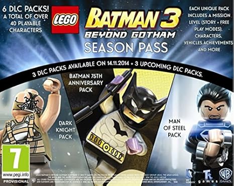 Warner Bros LEGO Batman 3: Beyond Gotham DLC Season Pass, PC - Juego (PC, PC, Descarga, Traveller's Tales, E (para todos), ENG, DLC): Amazon.es: Videojuegos