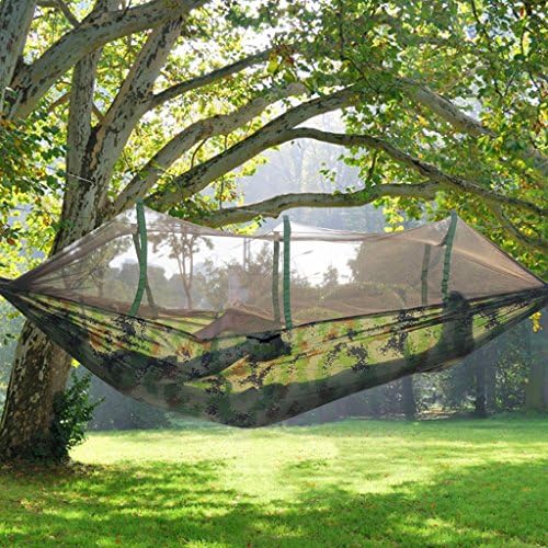 MMM& Hammock Mosquito Net Swing Bedroom Dorm Room Anti-mosquito Mesh Outdoor Camping Hanging Chairs 260*140cm ( Color : #1 )