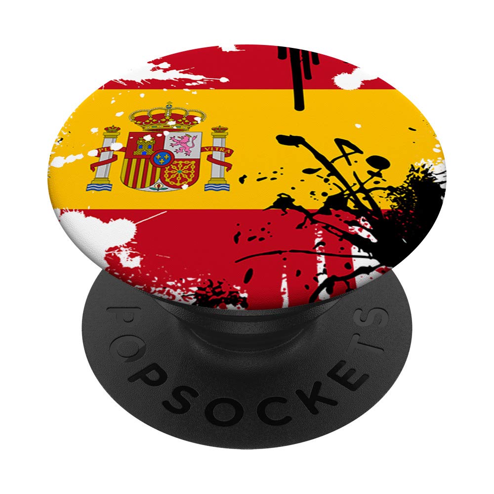 Spain Flag Phone Case | Cell Smartphone Espana Gifts Spanish PopSockets Grip and Stand for Phones and Tablets