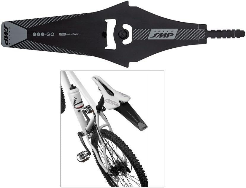 SMP FAN-GO REAR FENDER ATTACK. SADDLE PAD, Black