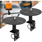 6 inch Diameter Strobe Beacon Mounting Bracket for Trucks,Bolt-on Mounting | perfectly compatible with strobe beacons, simple bolt-on installation, no complicated modification required.
