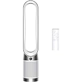 Dyson Purifier Cool PC1, HEPA Air Purifier Tower Fan, App and remote controlled, 350&deg; oscillation, 10 levels, bladeless (White)