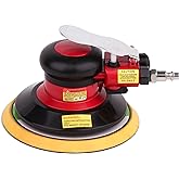 Professional Air Random Orbital Palm Sander, Dual Action Pneumatic Sander, Low Vibration, Heavy Duty &hellip; (6 inch)
