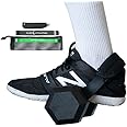 Custom 10" Mini Bands for Attaching Dumbbells to Your Feet | Perfect for Hip Flexor Raises, Hamstring Curls, Leg Extensions and Tibialis Raises | Weight Lifting Dumbbell Attachment for Feet
