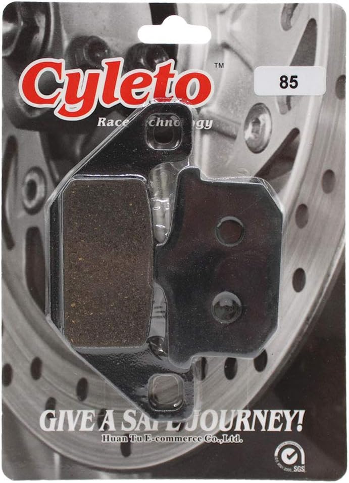 Cyleto Front Brake Pads for Kawasaki EN 450 EN450 454 LTD 1985 1986 1987 1988 1989 1990 / EN500 EN 500 Vulcan 1990-2009 - Image 5