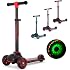 Monopattino Pieghevole Per Bambini 3-12 Anni Con 3 Ruote Luminose A LED – Regolabile In Altezza Fino A 85cm, Carico 50kg - 3
