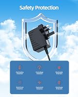 Superer 15V Philips Shaver Charger UK 3 Pin Power Adapter 0.36A 5.4W view 5