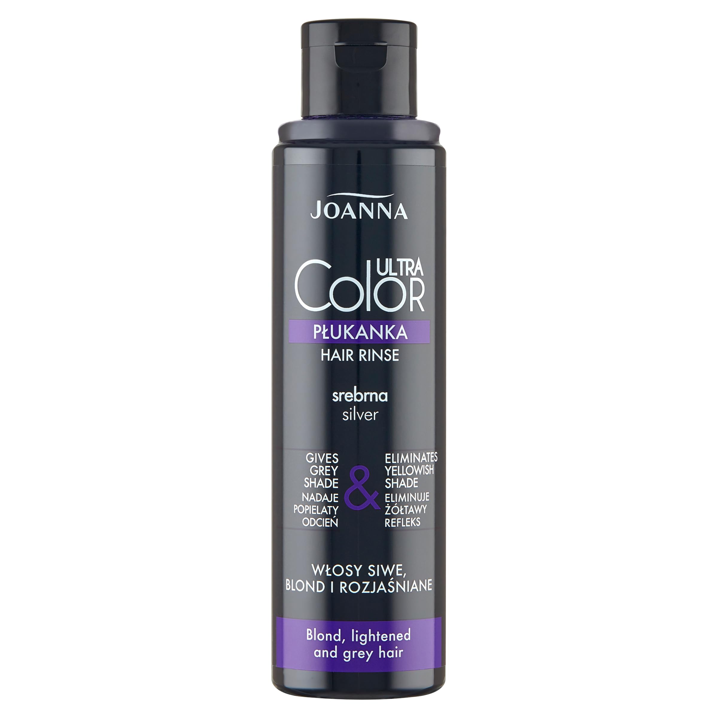 JOANNA - SILVER - HAIR TONER - Rinse Colour Blond Grey Bleached Hair - 150ml