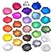 Mica Powder : Soap Making Dye : Bath Bombs Colorant Set : Cosmetic Grade Makeup : Powdered Pigments Color Kit : Nail Art & DIY Nail Polish : 100g 25 Colors by Dragon Dust Pigment