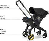 Doona Nitro Black Car Seat & Travel Stroller 0+ 5 Point Harness ISOFIX Base view 2