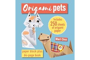 Origami Pets: Paper block plus 64-page book