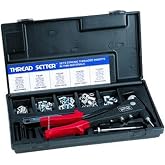 Marson M39301 RN-1 Rivet Nut Kit W/ #6-32, 8-32, 10-24, 1/4-20 Mandrel &amp; Nosepiece (1 PK)