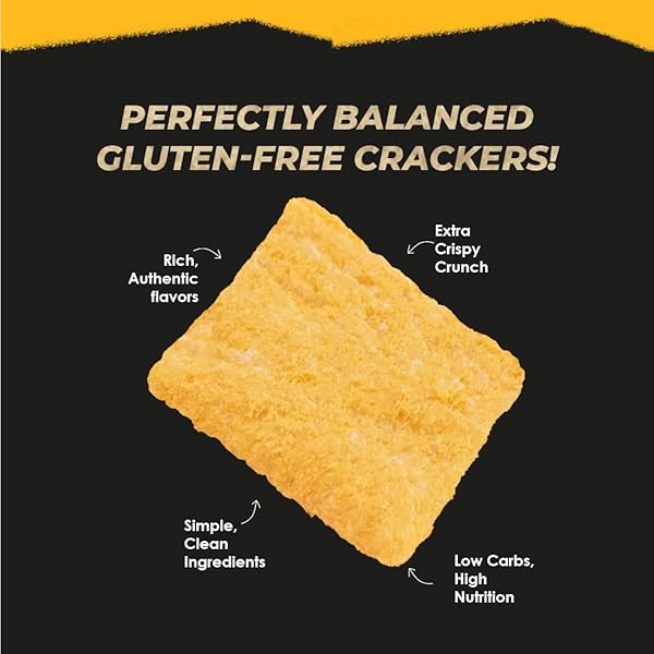 GLUTEN FREE CRACKERS (VARIETY PACK OF 3) CHEDDAR CHEESE, TRUFFLES AND PEPPER, SEA SALT HEALTHY SNACKS WHOLE GRAIN BROWN RICE ALMOND FLOUR ALTERNATIVE CRACKERS CRISPY CRUNCHY TASTY LIGHT SNACKS