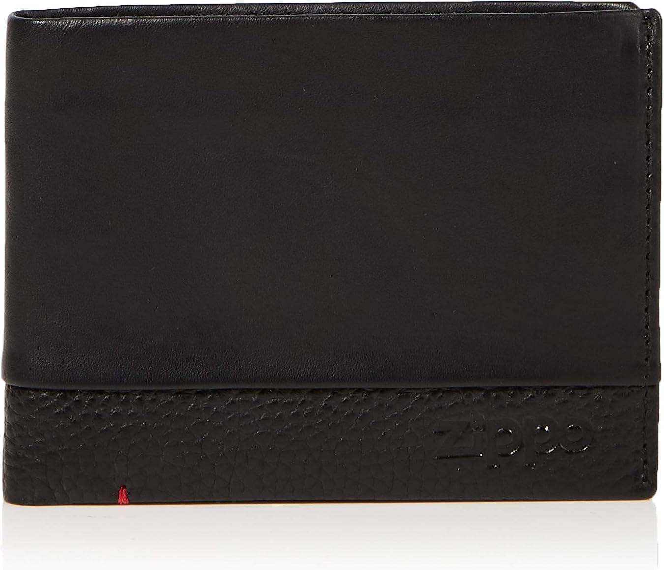 Zippo - Purse/Wallet for Women and Men Leather, Black, with RFID Protection, Coin Compartment, Ideal for Cards and Notes