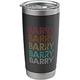 Retro Vintage BARRY Stainless Steel Insulated Tumbler