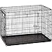 Precision Pet Products Two Door Great Crate Wire Dog Crate, 48 Inch, For Pets 90-125 lbs, With 5-Point Locking System