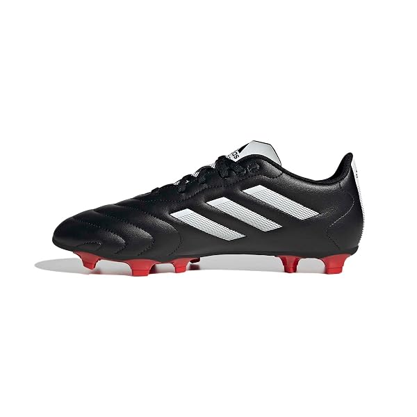 ADIDAS ADULT GOLETTO VIII FIRM GROUND CORE BLACK/WHITE/RED...
