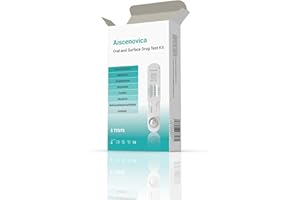 Aiscenovica 8-Panel Oral & Surface Rapid Drug Test Kit (for Non-Medical Use) | Model: SSCA-8003 | Fen/COC/MTD/MET/OXY/MOR/AMP