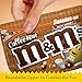 M&M'S Coffee Nut Peanut Chocolate Candy Sharing Size Bags 9.6 Ounce (Pack of 8)
