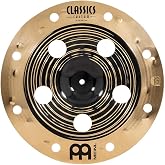 Meinl Cymbals Classics Custom Dual 16" Trash China &mdash; MADE IN GERMANY | Cymbal for Drum Set, B12 Bronze