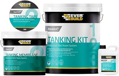 Everbuild Aquaseal Wet Room System Standard Kit - Waterproof, Flexible, Easy